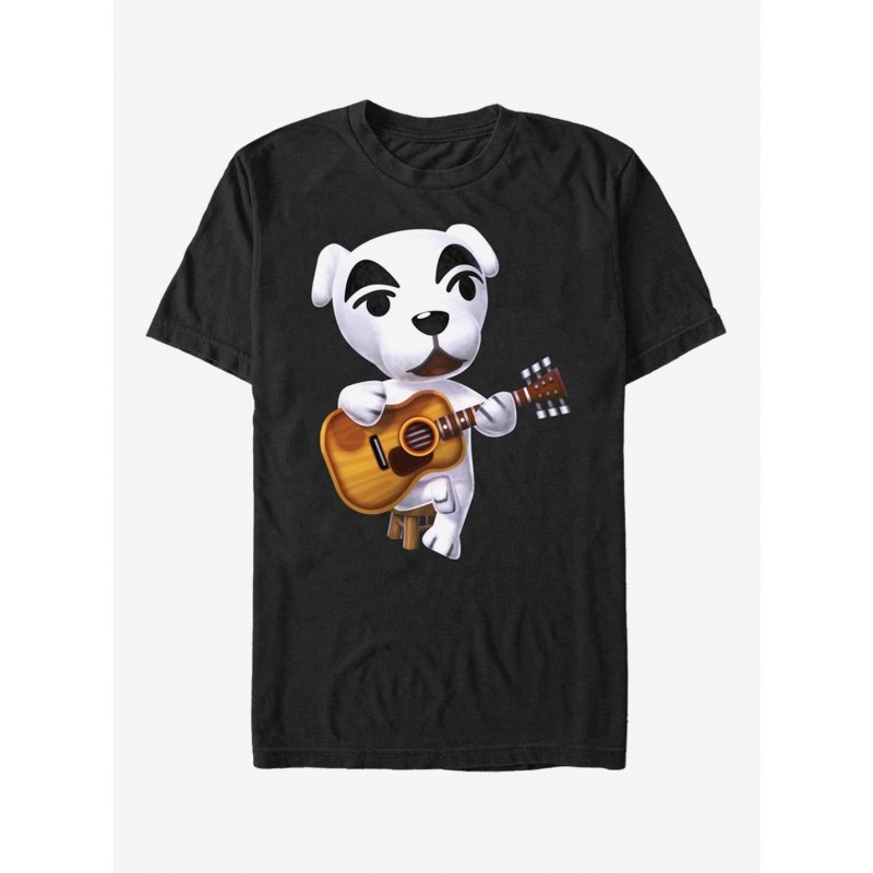 High Quality Extra Soft Nintendo Animal Crossing K.K. Slider T-Shirt $12.14 T-Shirts