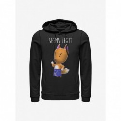 Hot Sale Nintendo Animal Crossing Seems Legit Hoodie $11.49 Hoodies