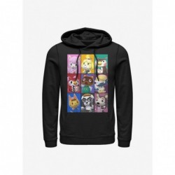 Trendy Nintendo Animal Crossing Animal Blocks Hoodie $11.49 Hoodies